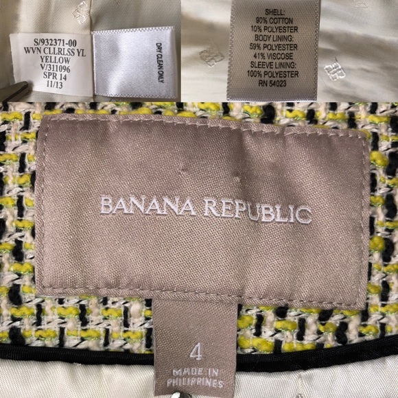 Banana Republic Collarless Jacket - Picture 7 of 7